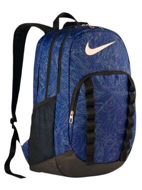 Nike | Bags | Nike Black And Blue Mens Backpack | Poshmark